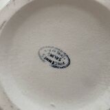 Small soup tureen or vegetable dish in iron earth Salins Vincennes model