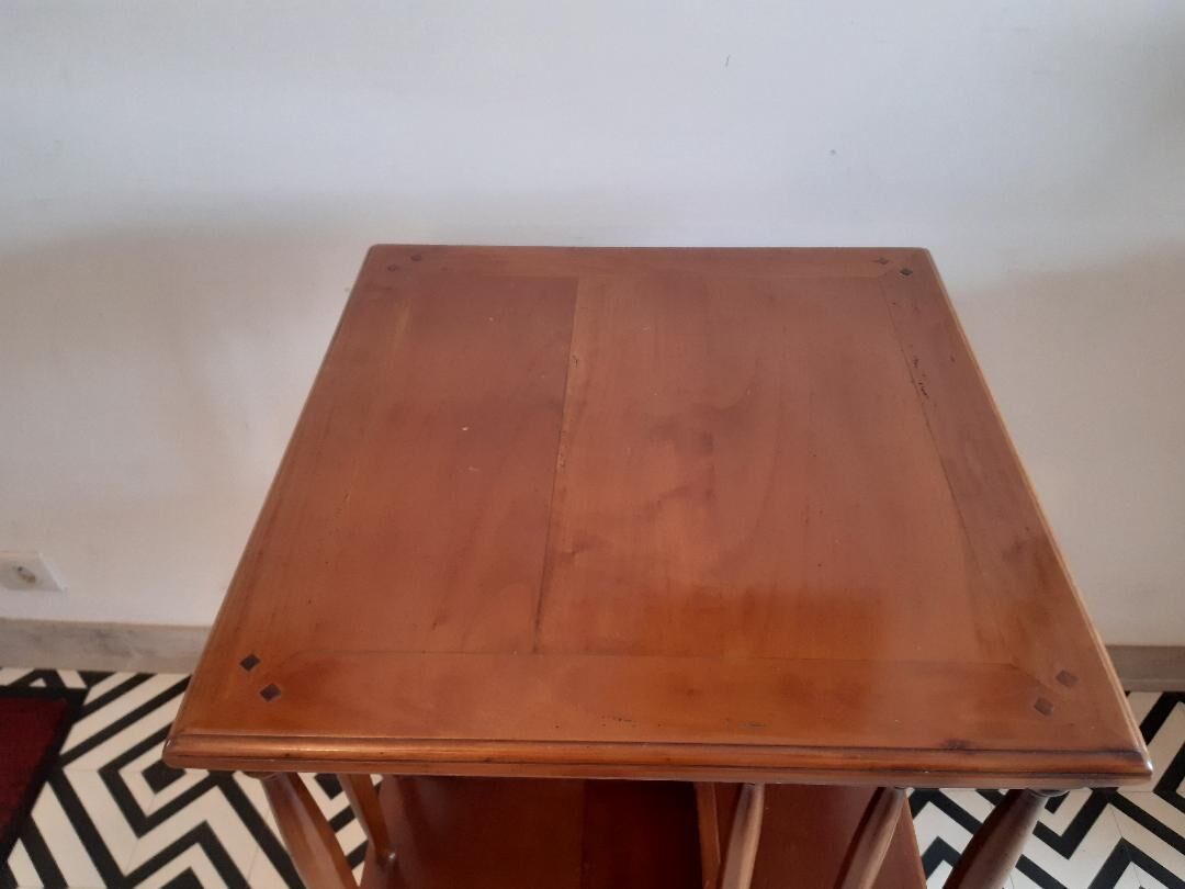 English revolving bookcase