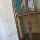 Retro-vintage-Low sideboard-library - cane-wood-rattan-1960s