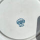 Vintage round dish Terre de fer ONNAING model "PRINTEMPS"