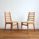 Suite of 6 vintage chairs 1960s