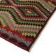 Vintage Turkish Kilim Co Coloured Turkish 175x247 cm Handwoven Bohemian Spirit