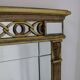 1980s Large Asian Carved Wood Mirror