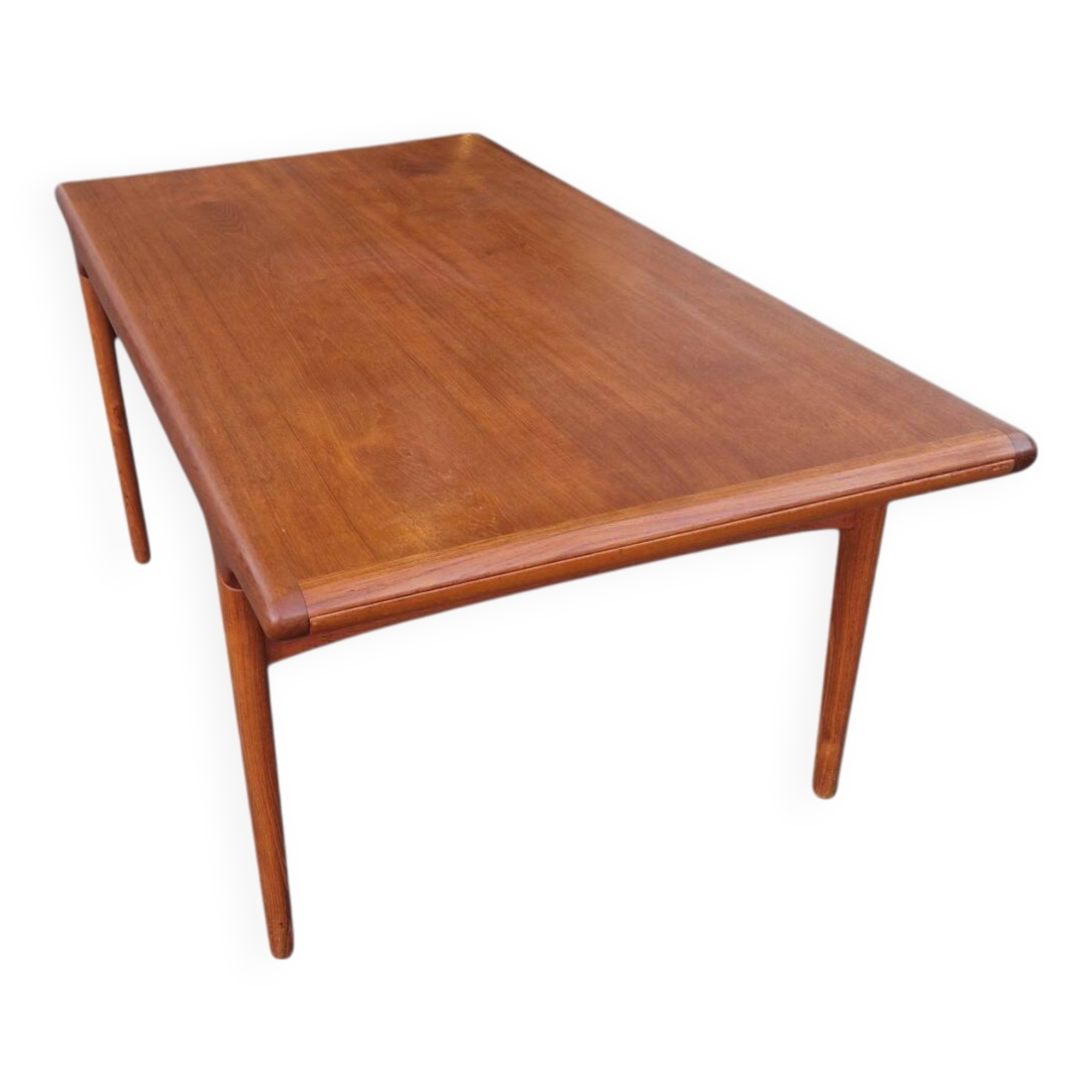 Large vintage Scandinavian teak dining table, Johannès Andersen