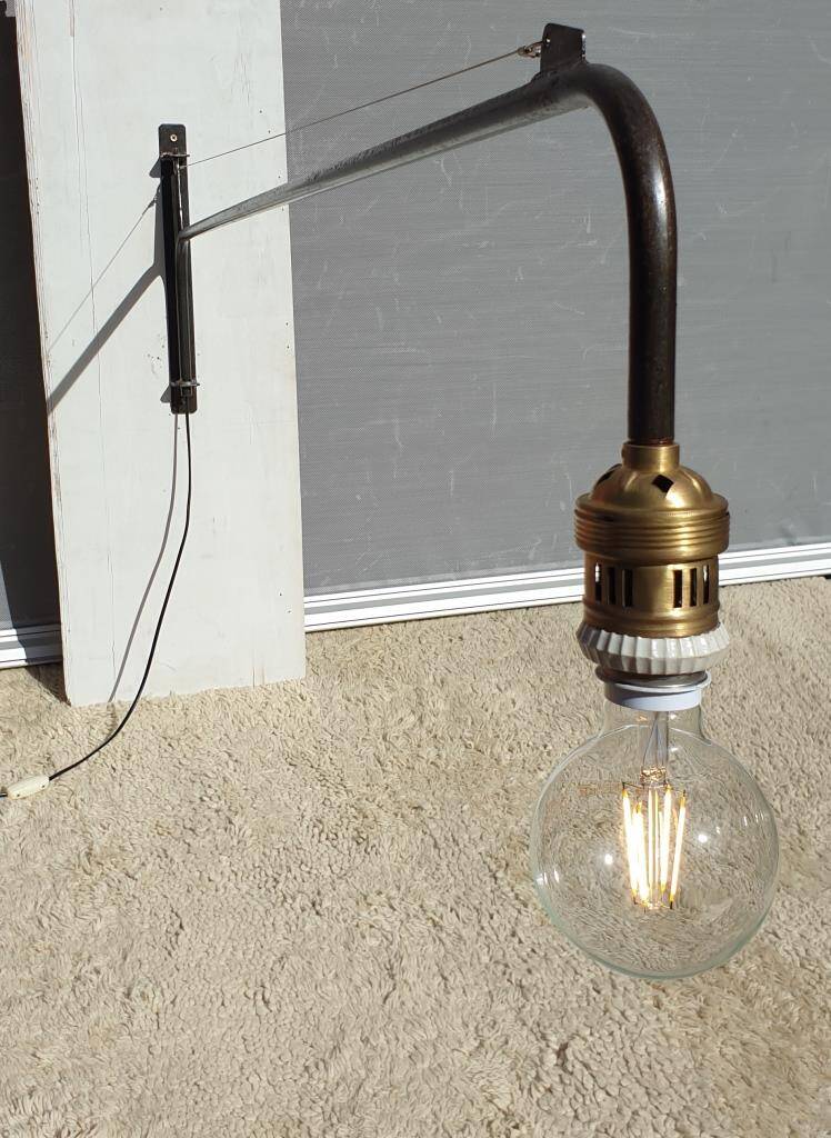 Applique d'atelier Jib170 design industriel 1950