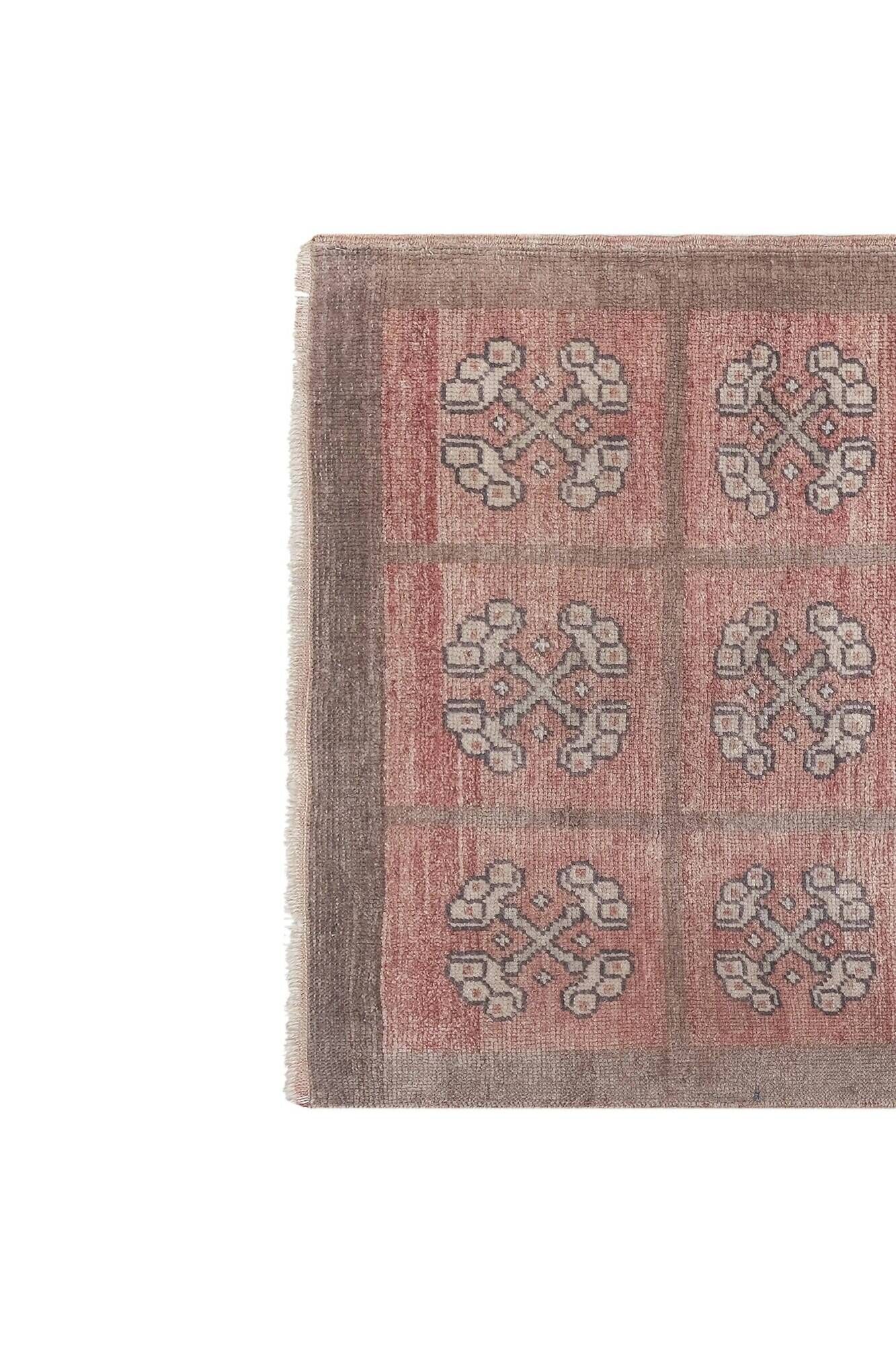 Vintage Turkish hallway rug 92x168 cm