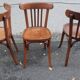 Lot de 3 chaises bistrot Baumann