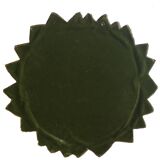 Vintage 70s Roland Zobel ceramic sun mirror
