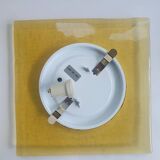 Large Murano glass wall or ceiling light from the 70s