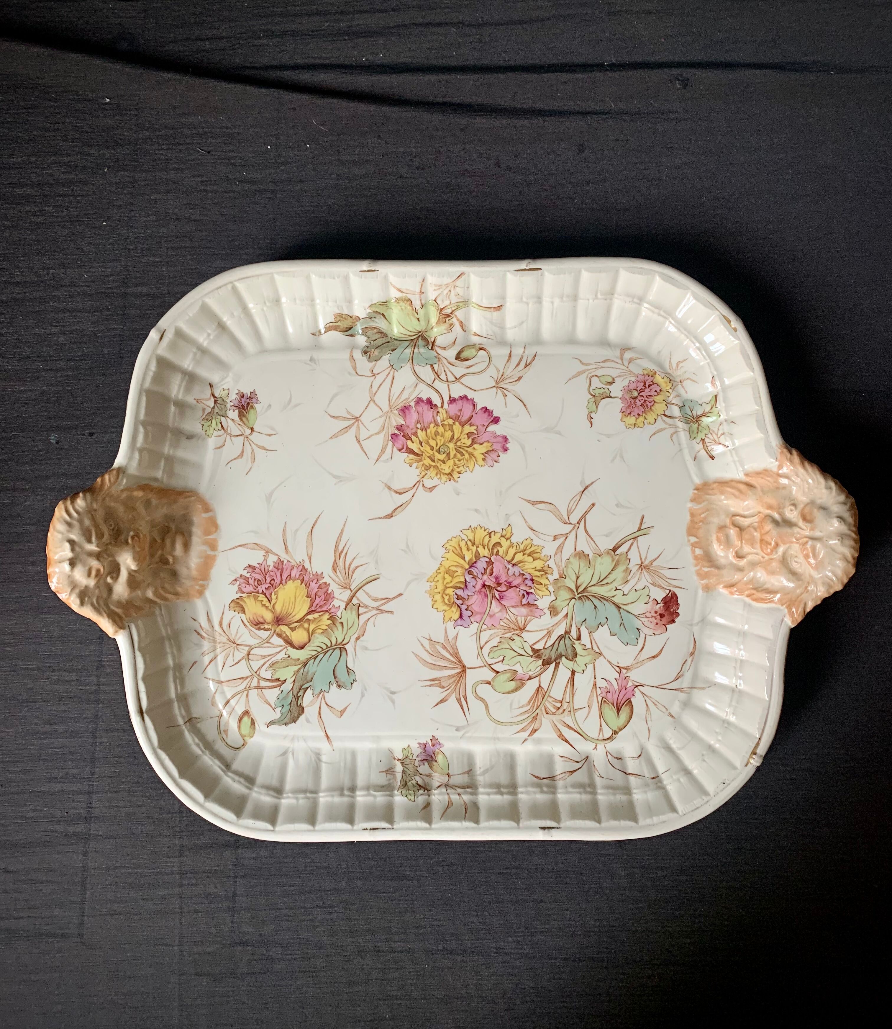 K&G Luneville poppy model dish