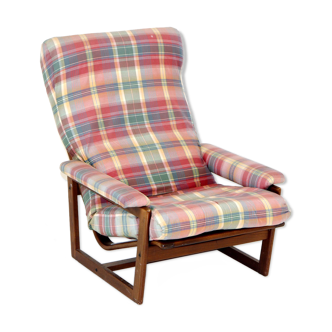 Checkered armchair, Sweden, 1970