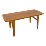Table basse en placage de Suède vintage