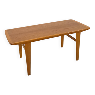 Table basse en placage de Suède vintage