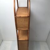 Bamboo bookcase