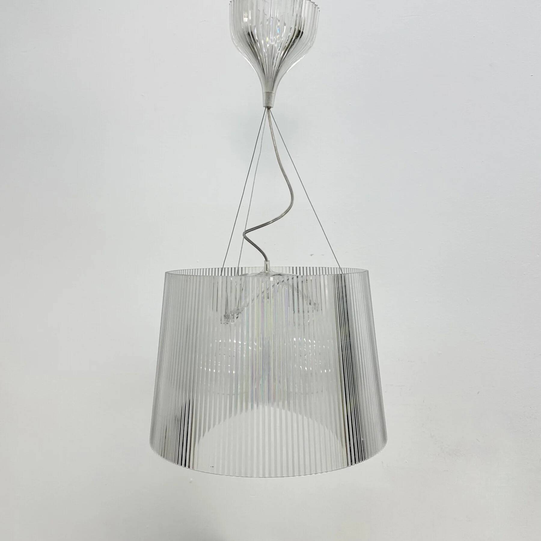 Kartell Gé hanging lamp plexiglass Ferrccio Laviani