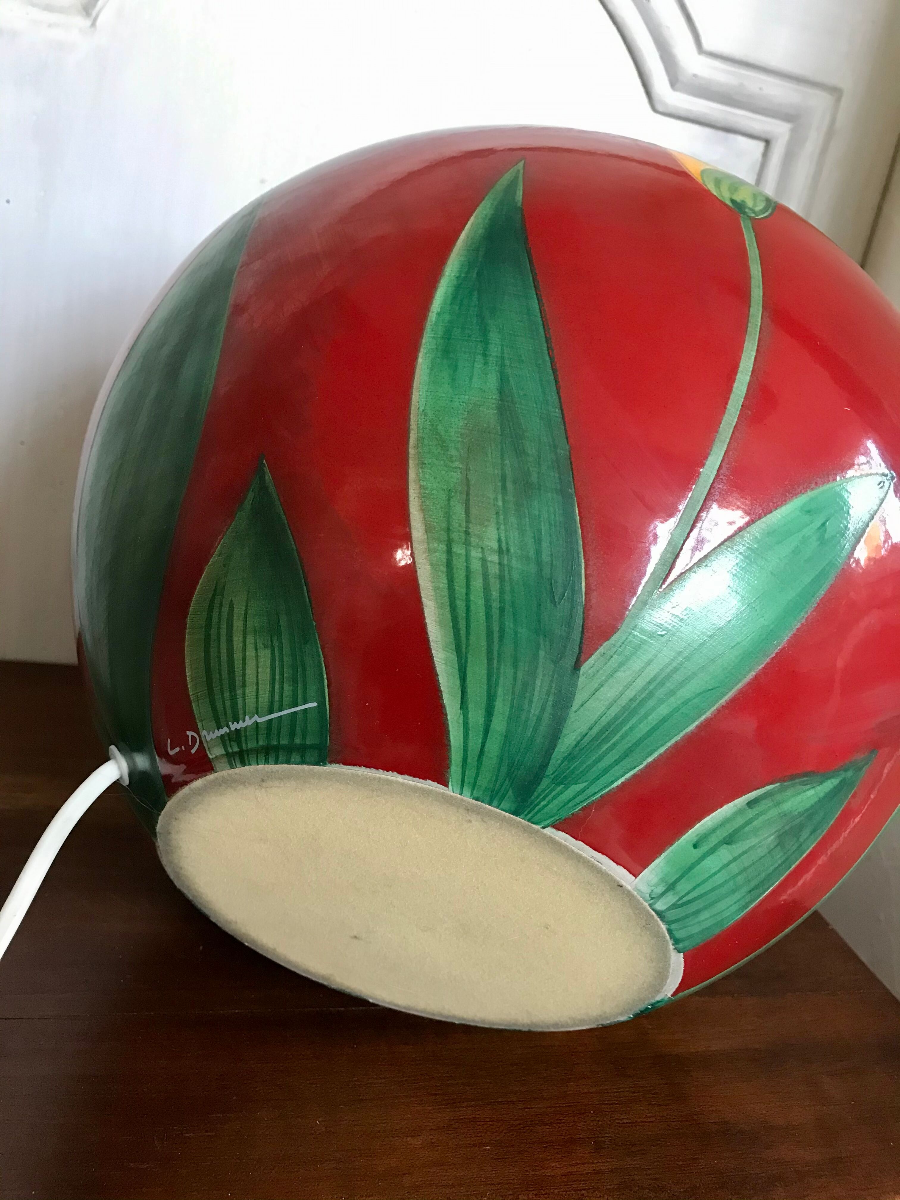 Louis Drimmer ceramic lamp