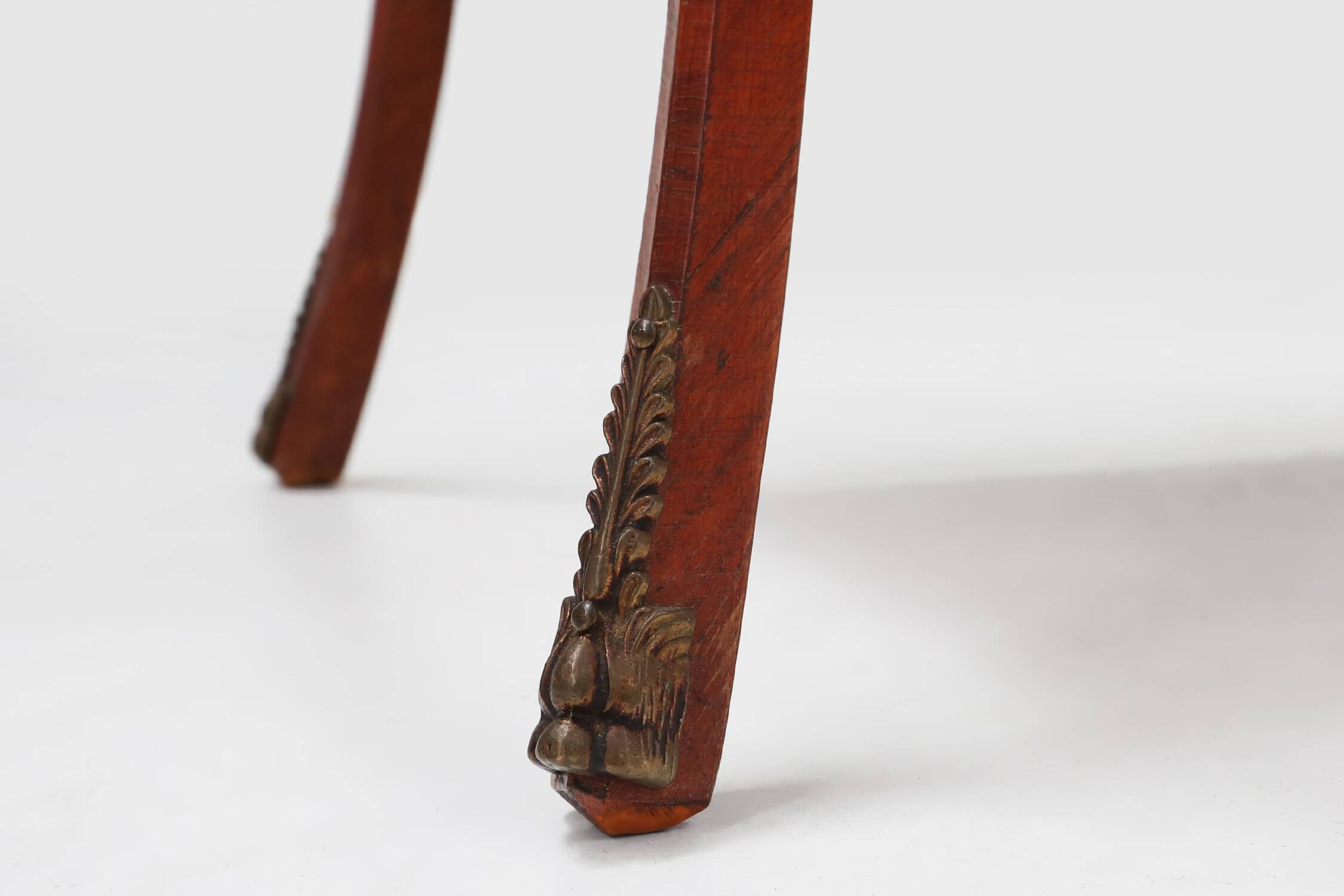 Exquisite pair of Louis XVI bedside tables, Belgium ca. 1950