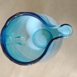 DLG Murano blown glass pitcher