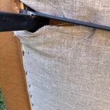 Vintage skaï armchair