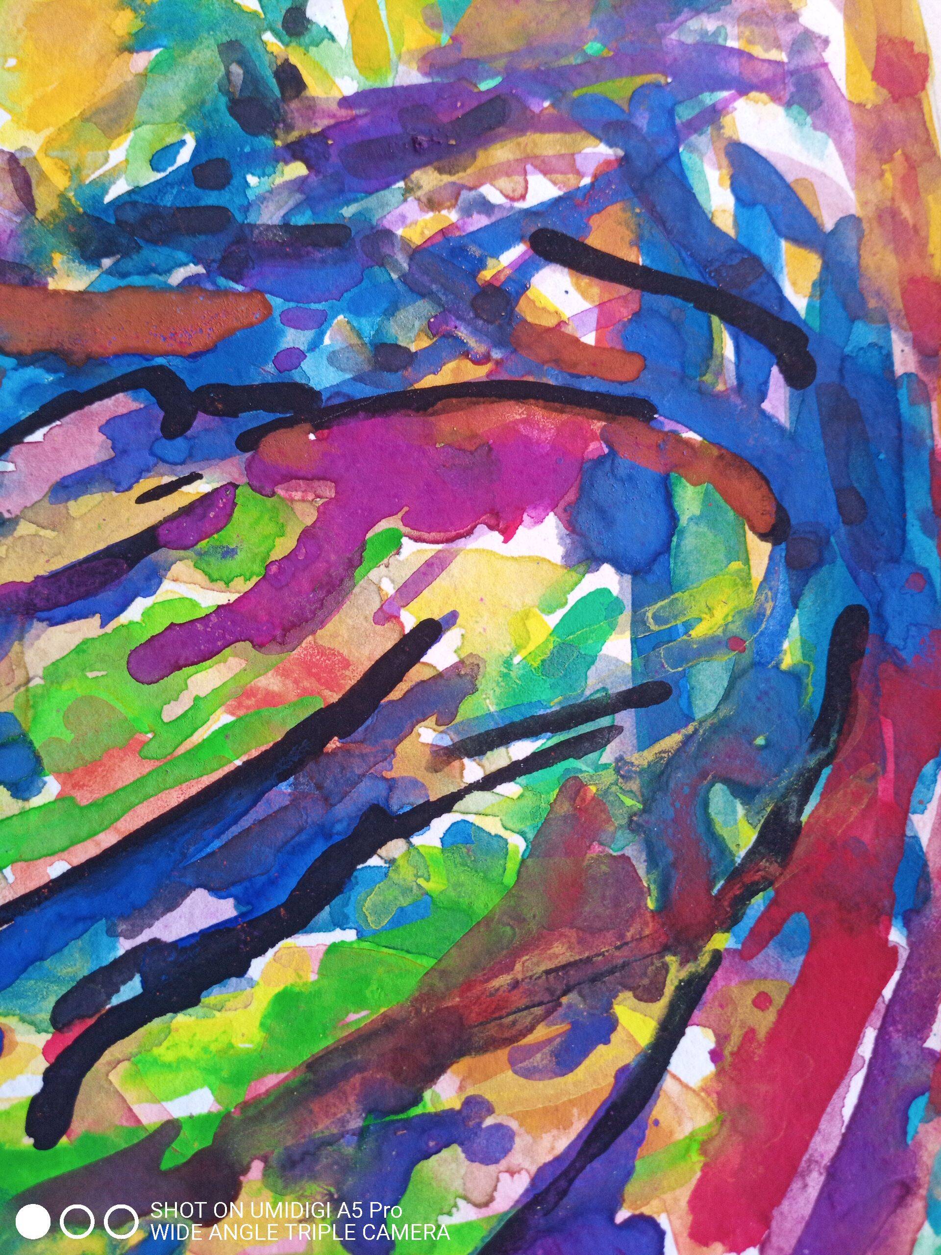 Pierre Lacroux (1909-1993) Gouache on paper 24 x 32 cm - from 1989 - (316)