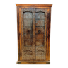 Old Rajasthani wardrobe - exotic wood, made from antique Indian door