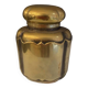 70s oriental style silver brass bottle