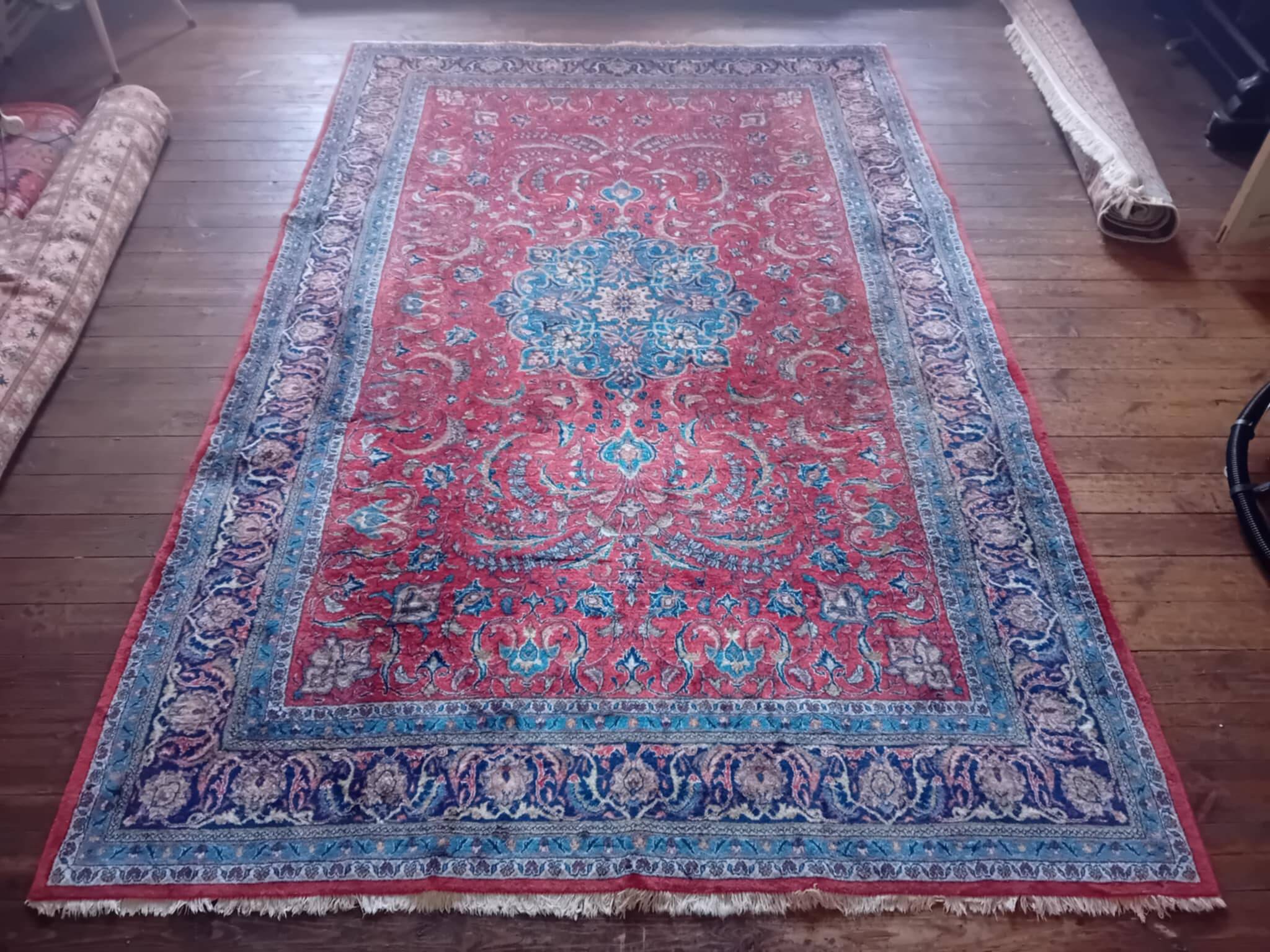 Handmade Persian Sarough Rug 296x193cm
