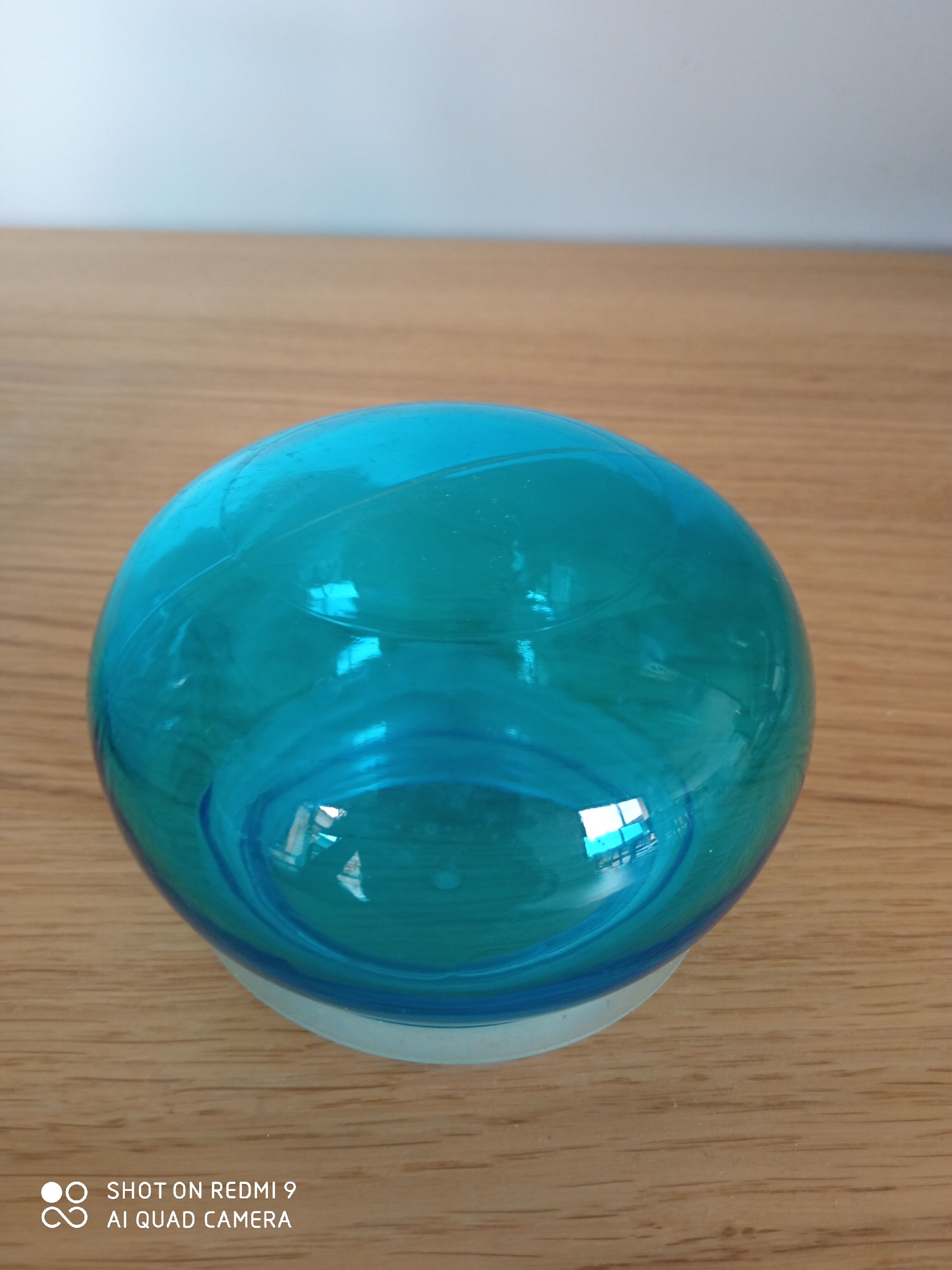 Pot d'apothicaire bleu