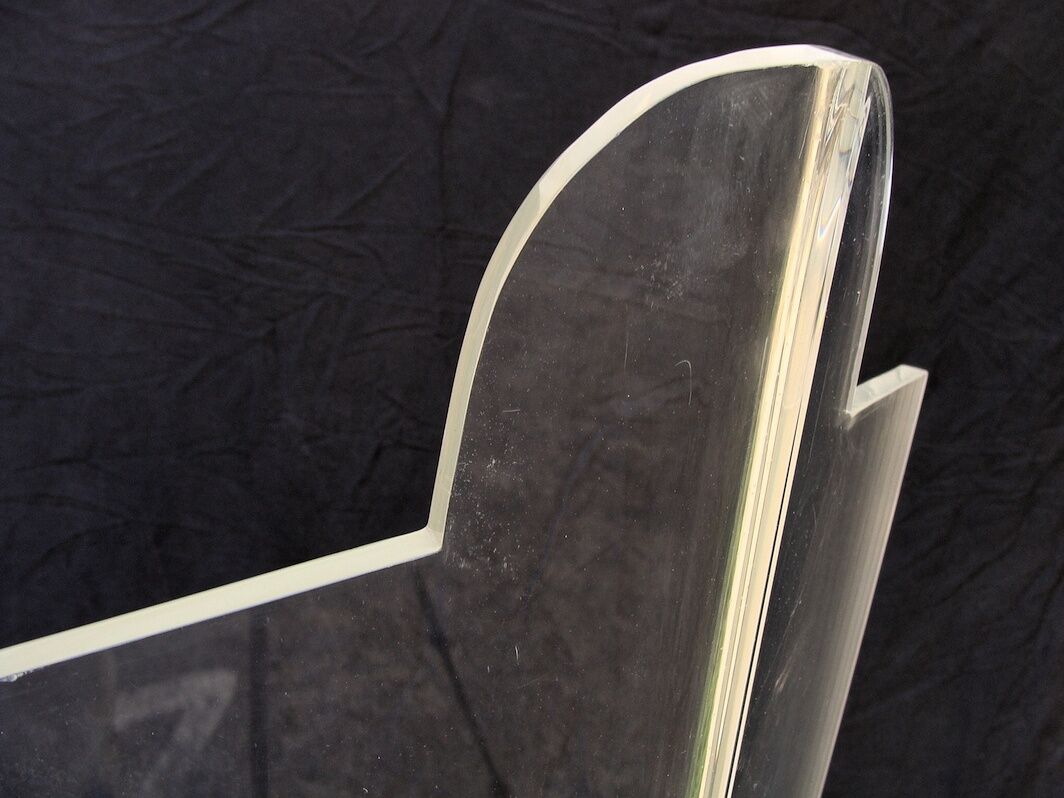 Vintage mannequin in Plexiglas