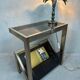 Vintage side table / magazine rack – Belgochrom