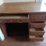 Oak administration desk