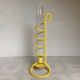 Large yellow spiral candlestick
