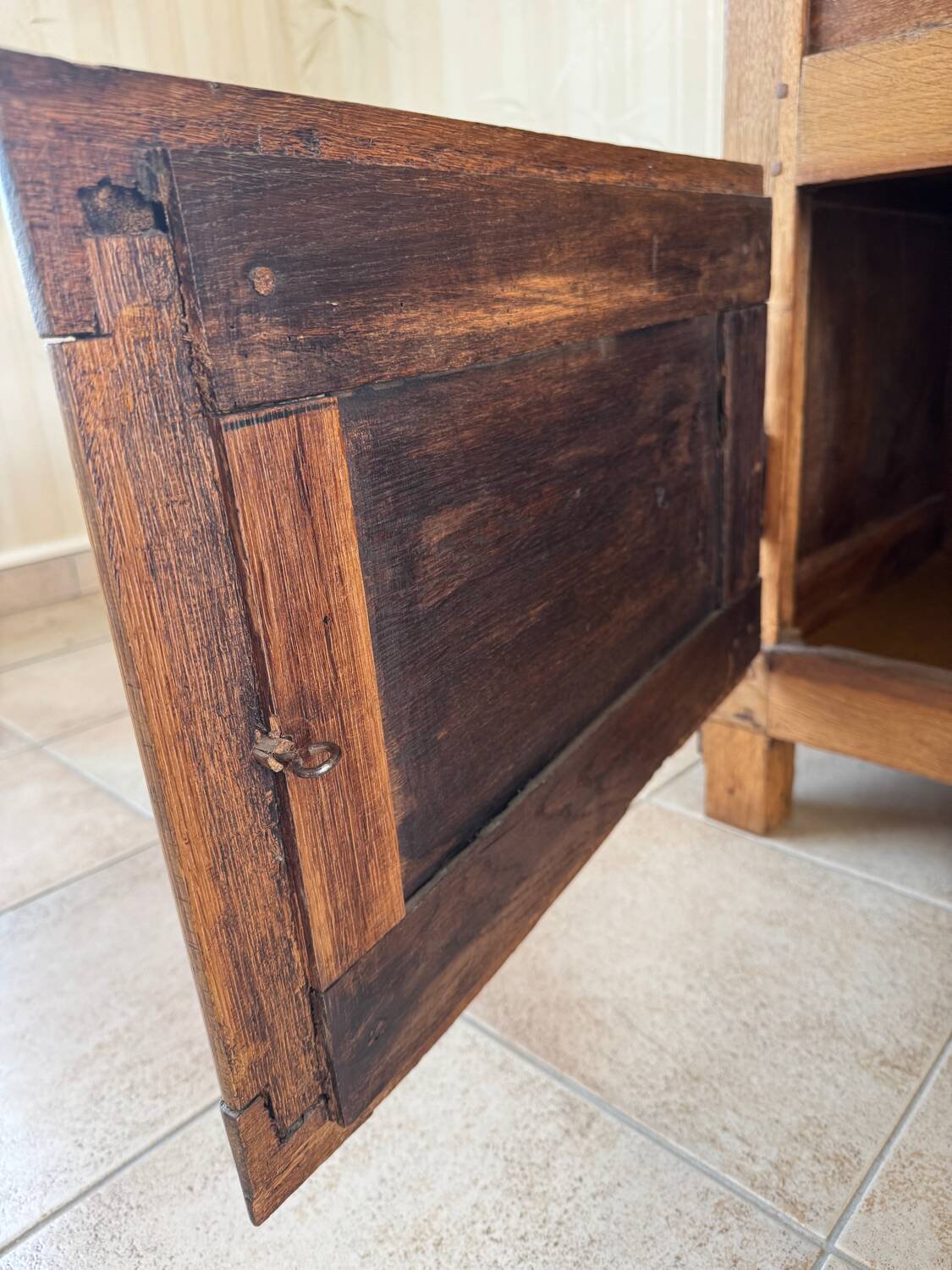 19th century solid wood box