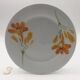 6 “Chriss G. Collection” porcelain dessert plates.