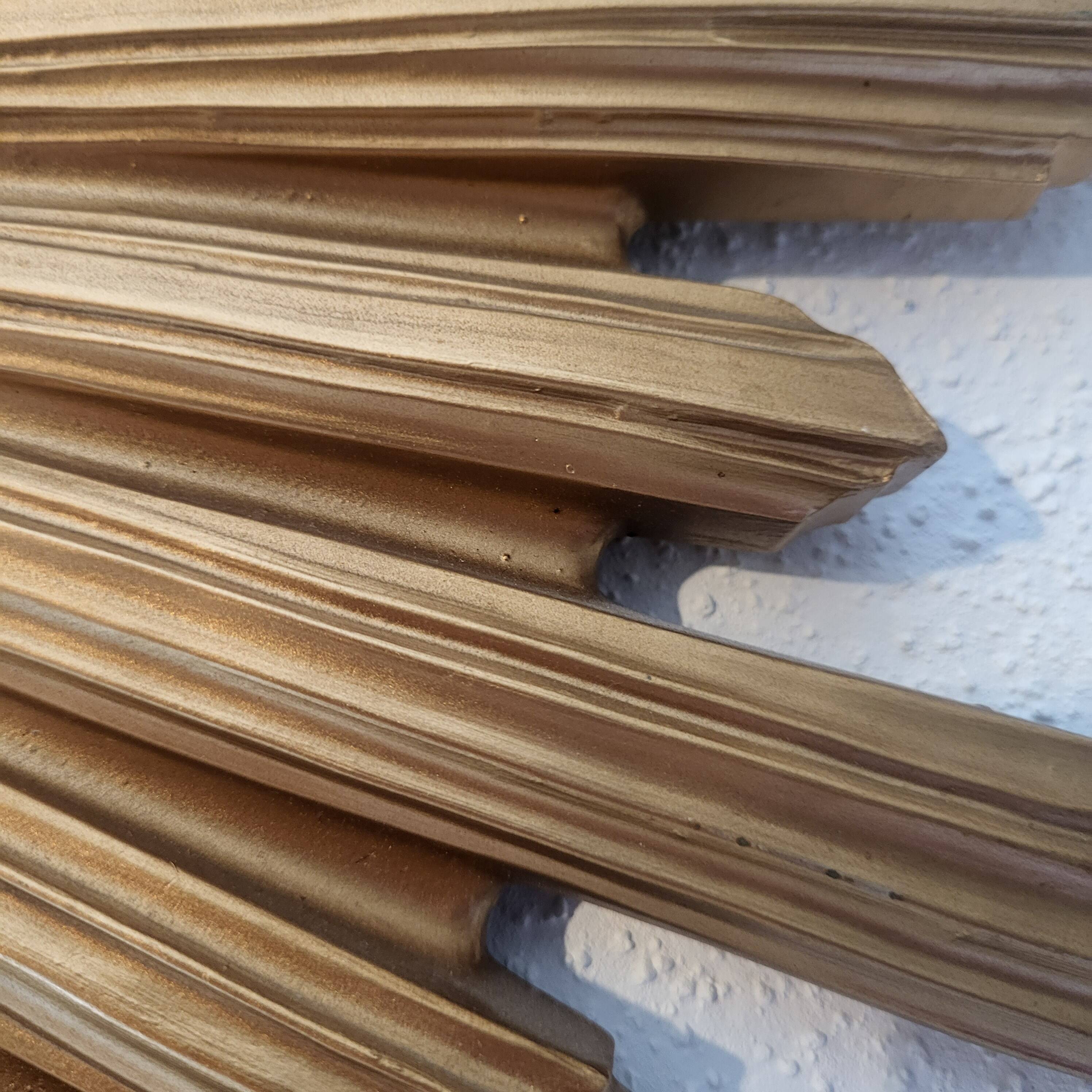 Sun mirror, made in Italy, 1960, 70, vintage