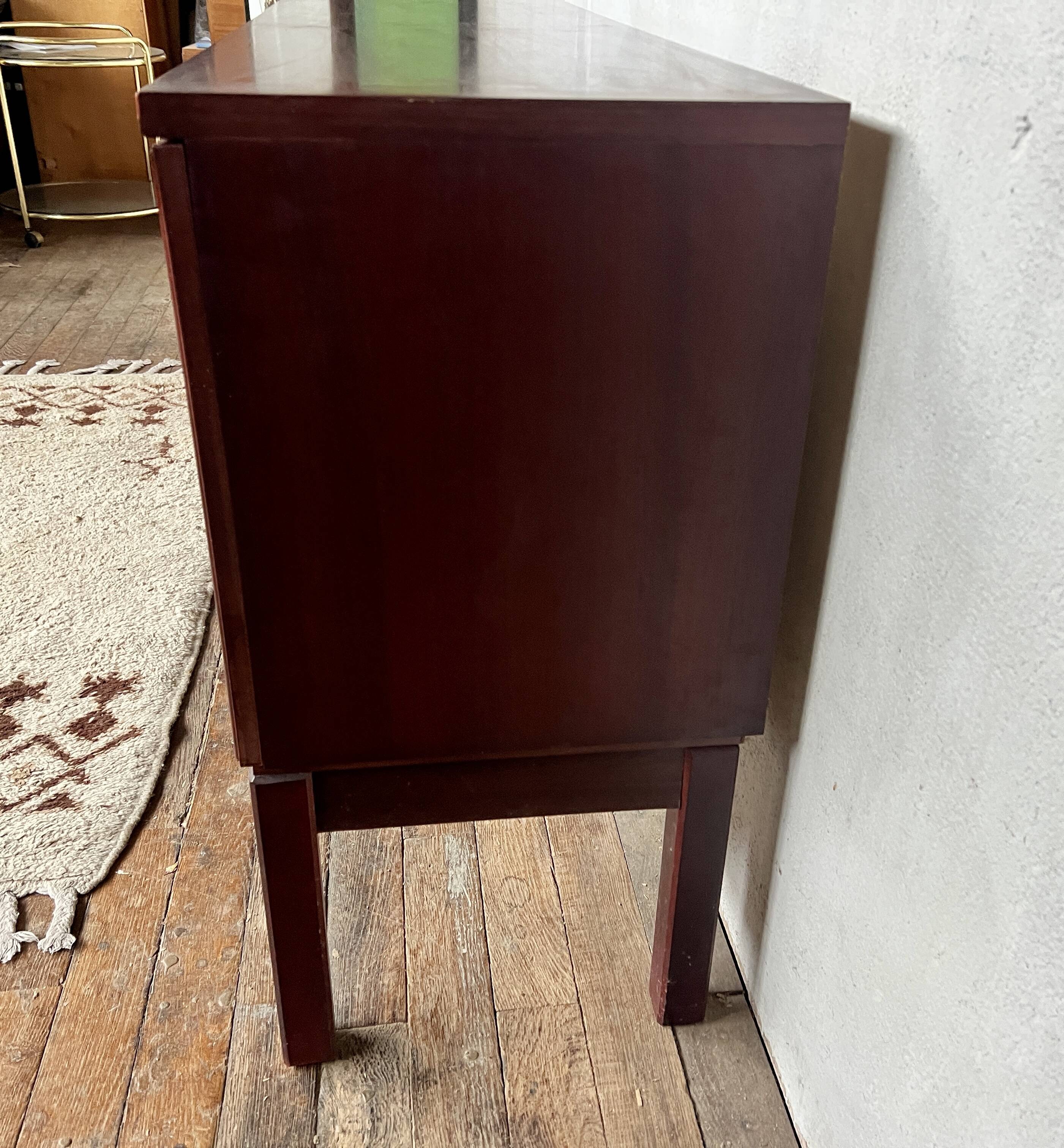 Sideboard very buffet TV / hifi vintage - 50/60 - Palette