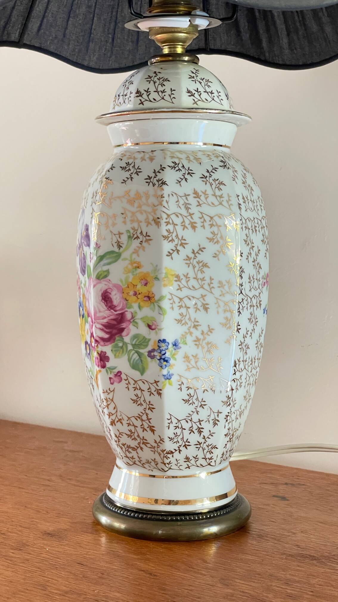LAMP Porcelain from LIMOGES France