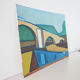 Oil painting painting "Pont roman de mane"