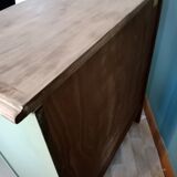 Grey green chest of drawers