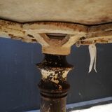 Marble round table