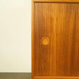 Lowboard from the Platon series designed by Lothar Wegner, walnut, 60s