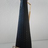 Bottle glass and black of the 1960s scoubidou