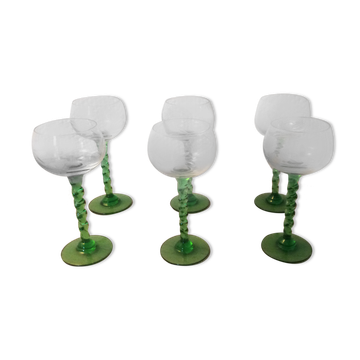 Vintage glassware set