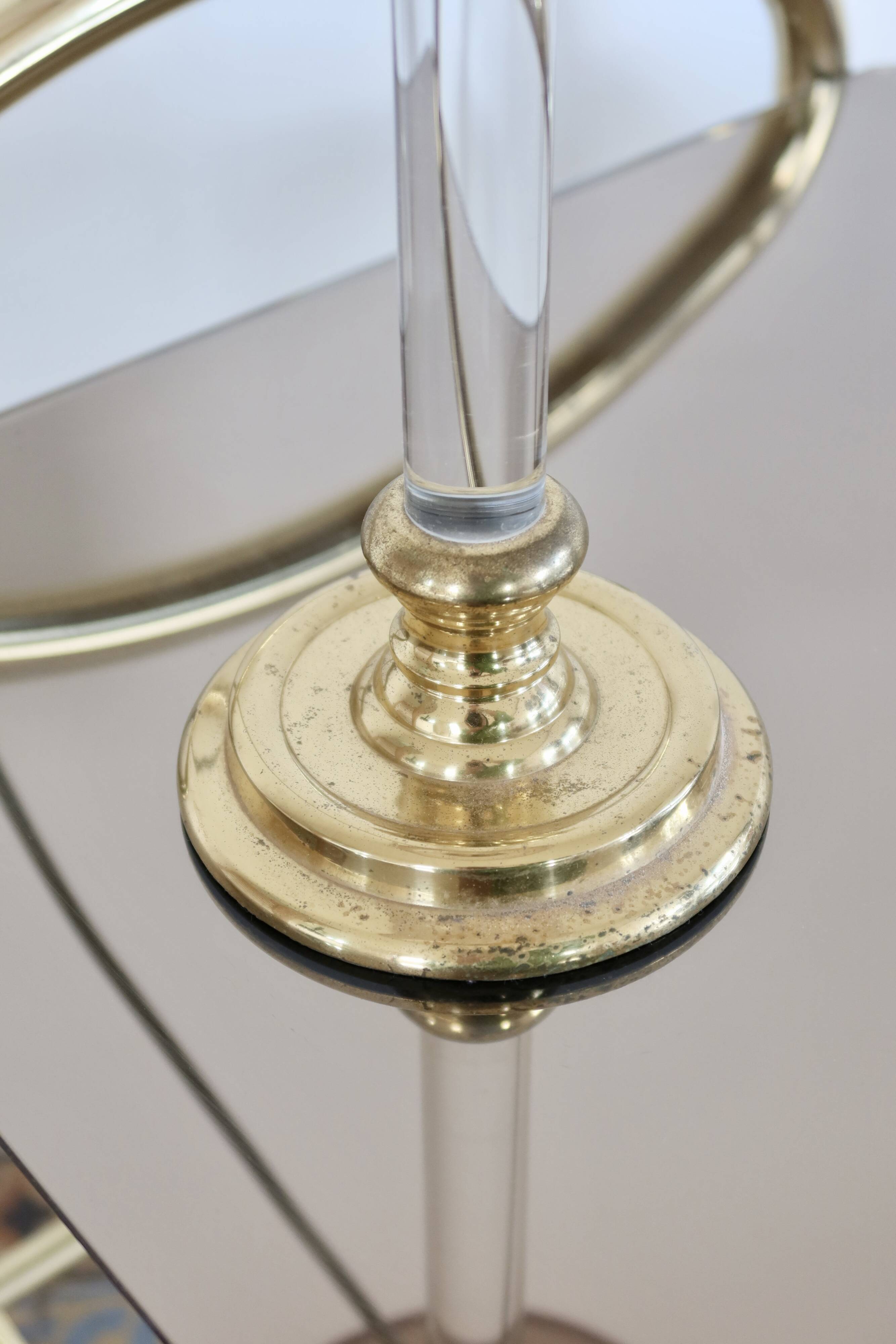 Pair of vintage bedside lamps - Art Deco style