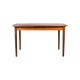 Mid Century Scandinavian Extendable Dining Table made of teak, Denmark, circa 1970