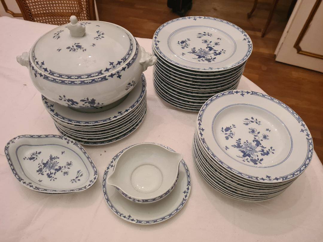 Raynaud Limoges service Compagnie des Indes Amphitrite