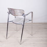 Aluminium stackable chair by Jorge Pensi for Amat 3, 1980