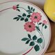 Large presentation plate Primerose Céranord Saint Amand