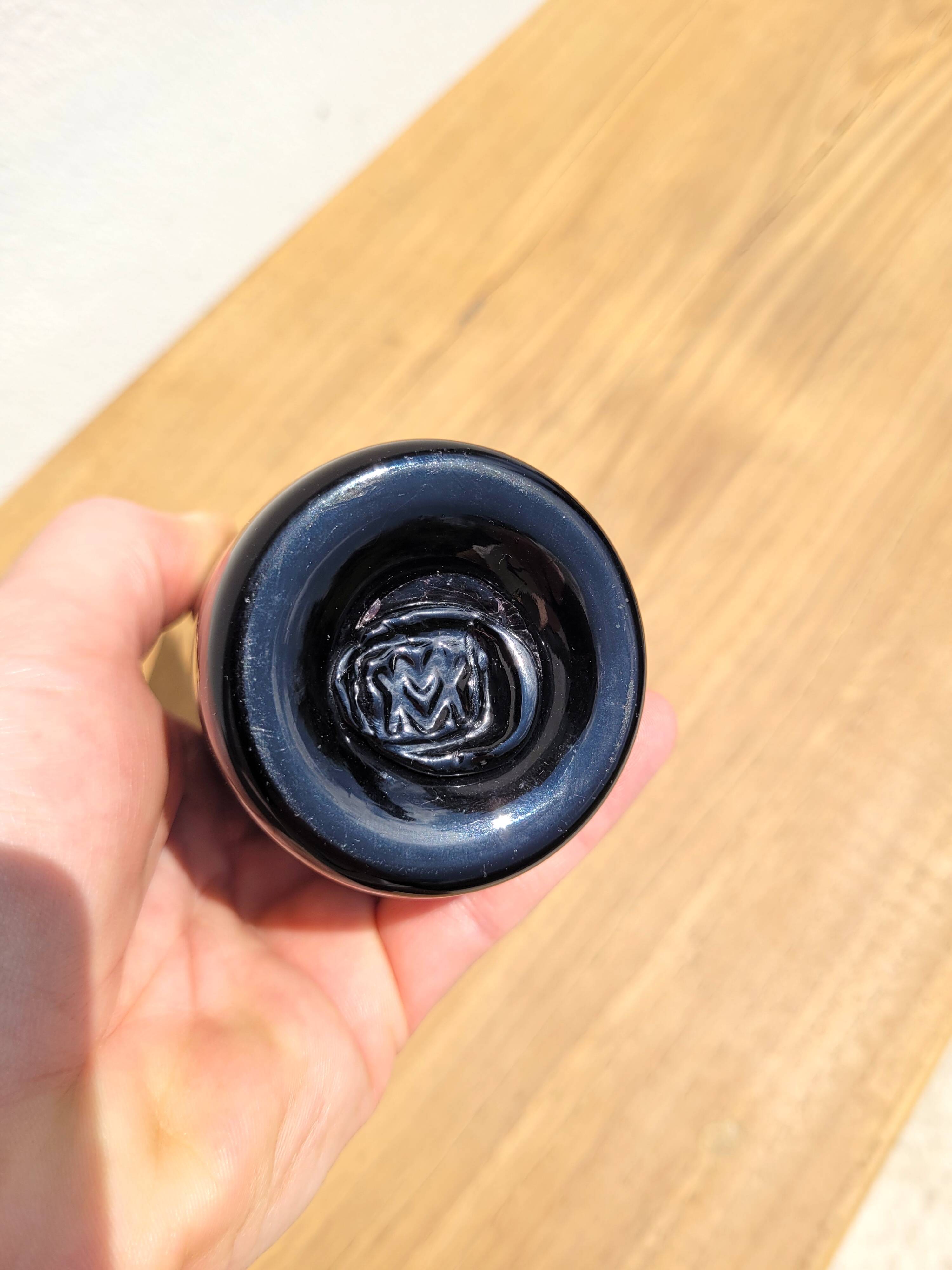 Vintage roller vase Maure Vieil 1970