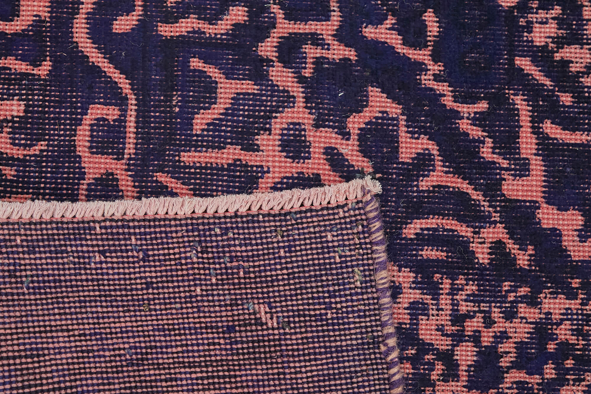 Handmade Turkish Contemporary 1980s 199 cm x 283 cm Blue Wool Carpet